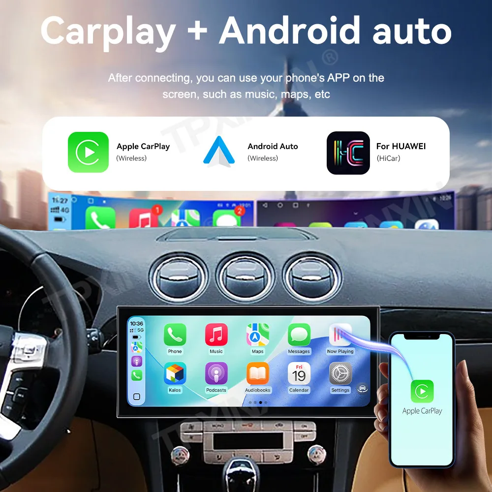 

For Ford S-Max 2007-2008 Android Car Radio Multimedia Video Player Wireless Carplay Autoradio Stereo GPS Navigation Head Unit