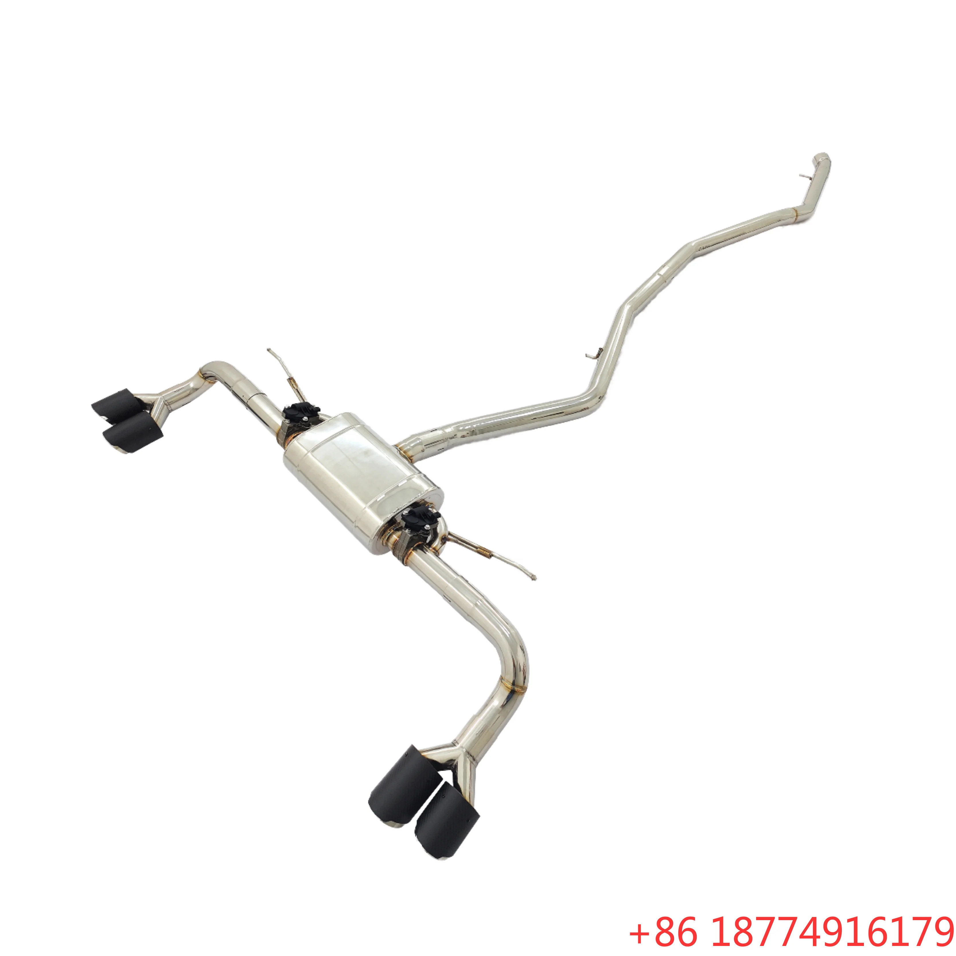 

CSZ SS304 Tuning 3.5\" 89mm Single Midpipe for S55 M3 F80 M4 F82 3.0T Performance Exhaust New Stainless Steel Box O1O2O3O4O5