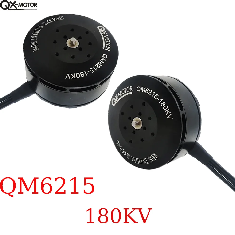 

QX-Motor 180KV 12S Brushless Motor QM6215 CW CCW For 10KG 10L EFT E610P Agricultural Drone