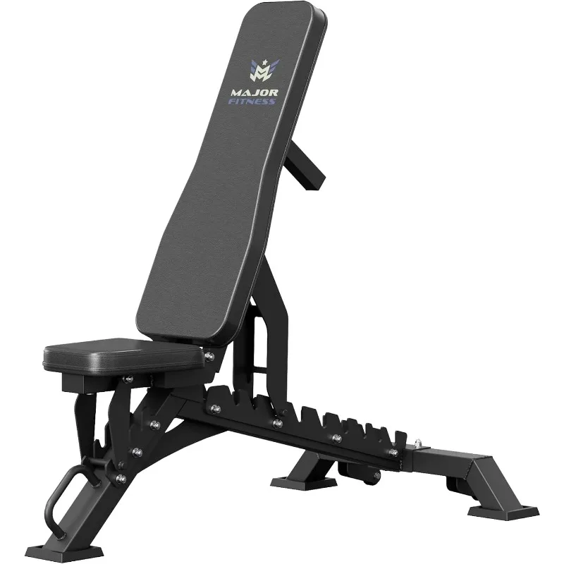 FITNESS Weight Bench, Adjustable Workout Bench for Strength Training, Bench Press, and Full-Body Workouts for Home Garage Gym