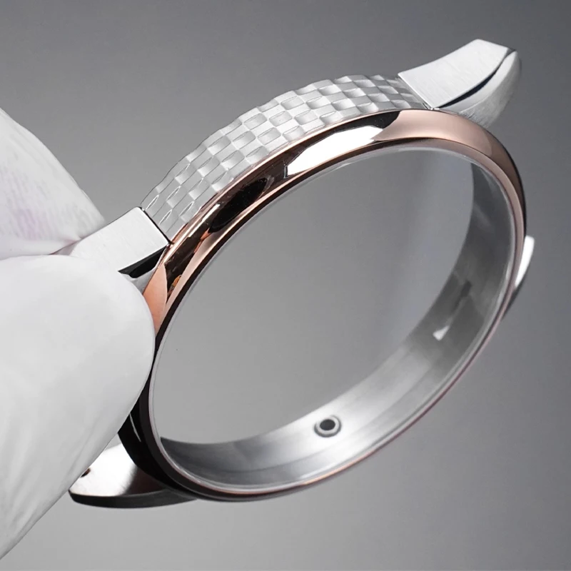 Stainless Steel Case For Tissot T086 Series Watch Case Sapphire Glass 2824 Movement Watch Case Compatible Movement Watch Shell