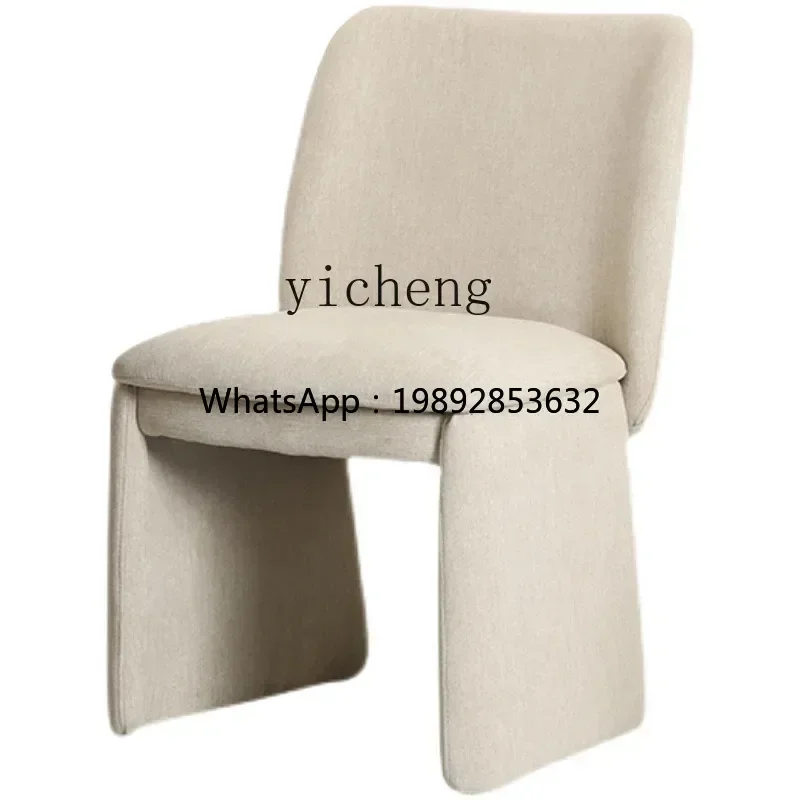 Z1 simple dining chair comfortable fabric single chair sales department reception negotiation chair