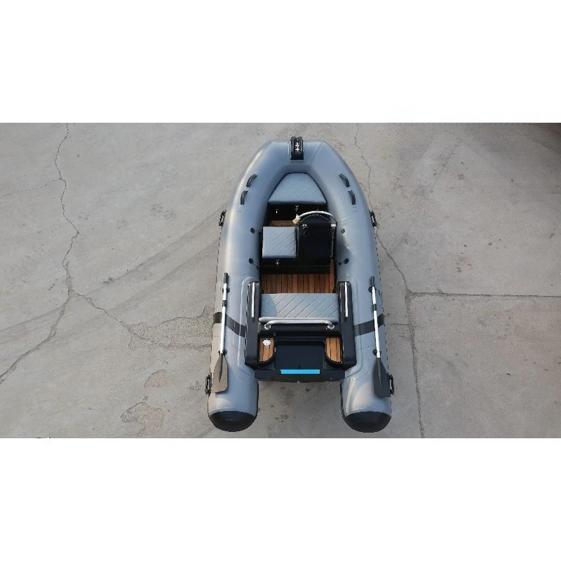 Sport RIB Boat Fiberglass Hull Inflatable Fishing Boat Cheap RIB Rowing Boa