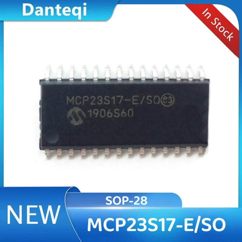 5PCS/LOT MCP23S17-E/SO MCP23S17 SOP-28 Chipset