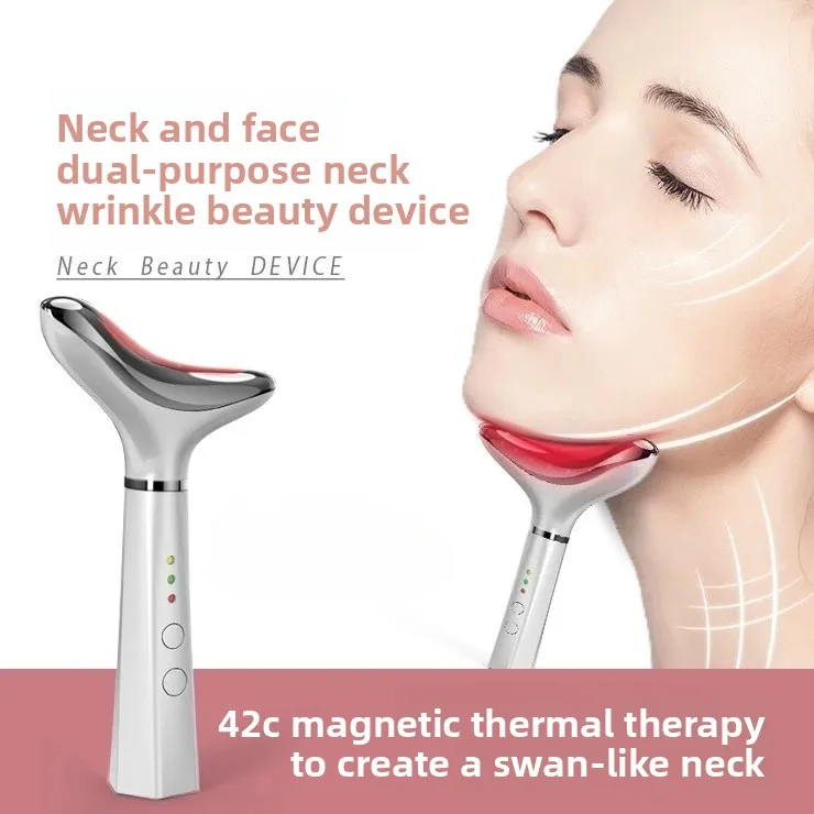 Facial Stamp Import Device EMS Microcurrent Neck Home Nourishing Skin Care Tool