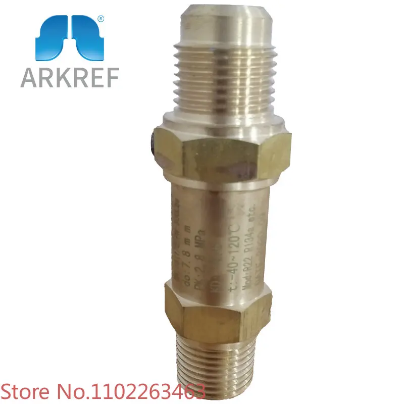 

Freezing External Thread Safety Valve Brass Pressure Relief Valve Refrigerant