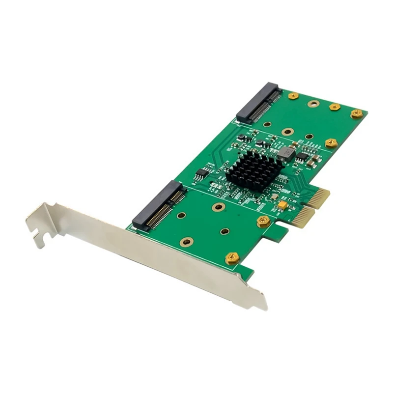 88SE9230 Raid Card PCI-E X2 Expansion Card Support 4 Port M-SATA SSD Devices RAID Function Raid Expansion Card