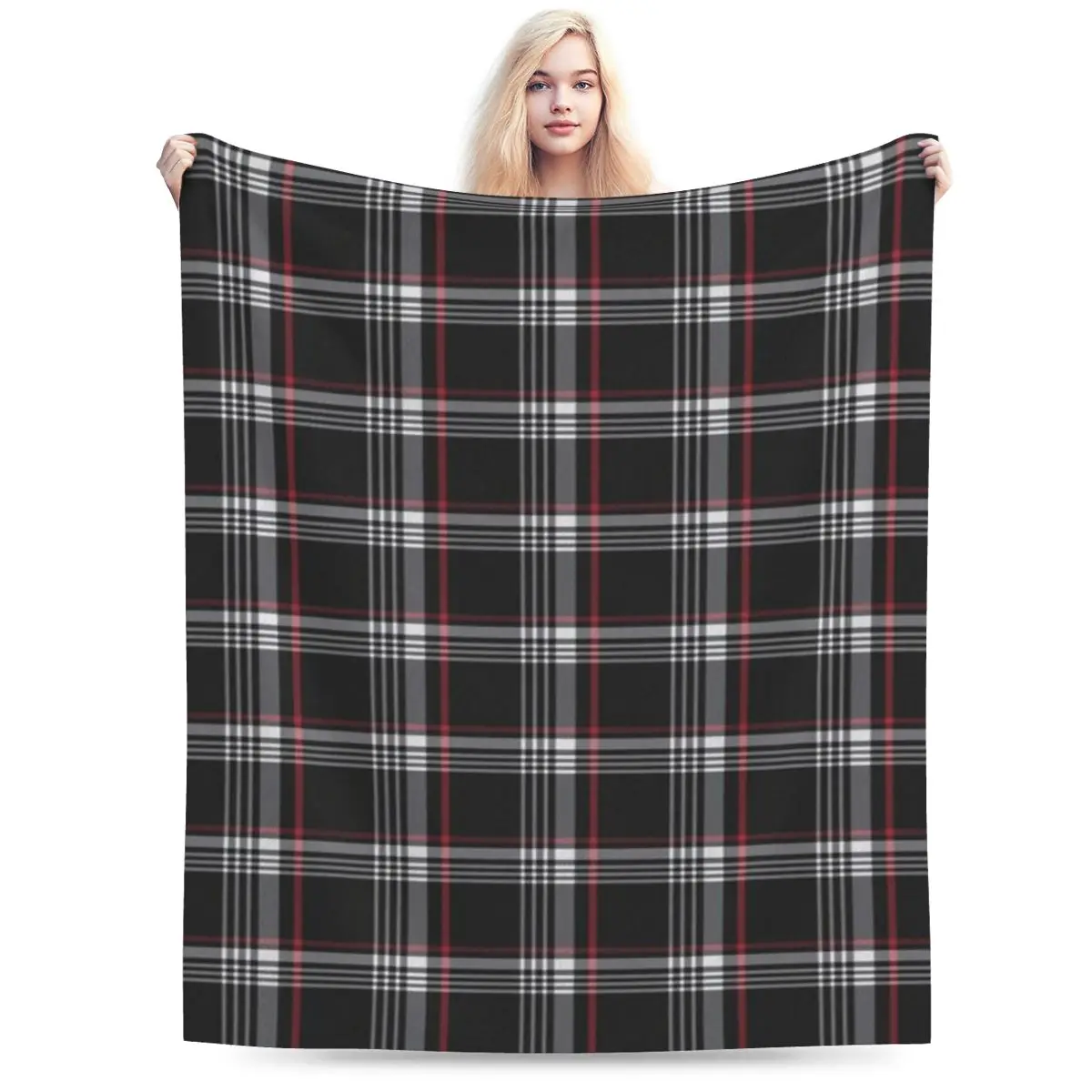 German GTI Plaid An Ultra-Soft Micro Fleece Blanket