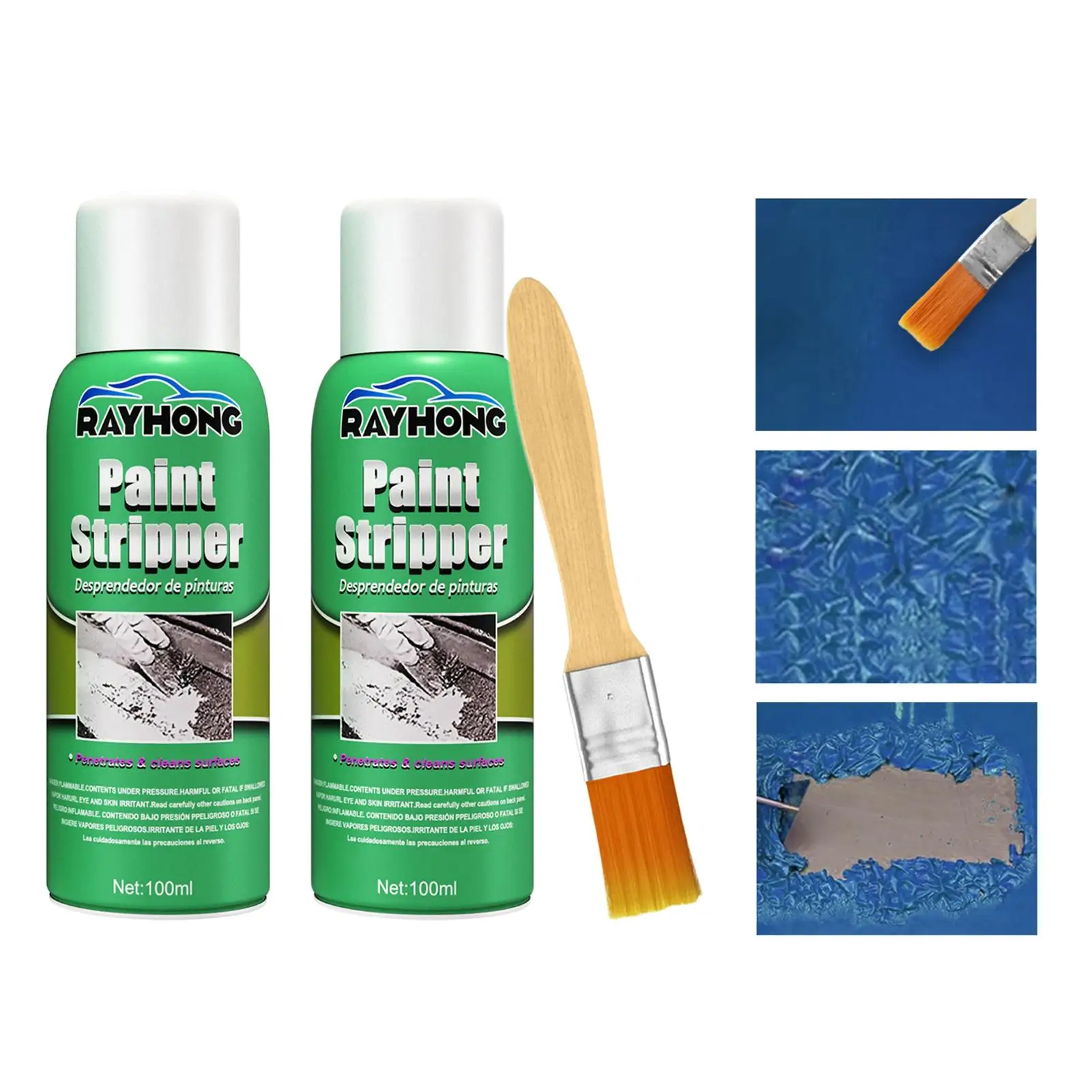 Remover , High Efficiency Portable 100ml Strength Varnish for Wall Graffiti Car, Masonry