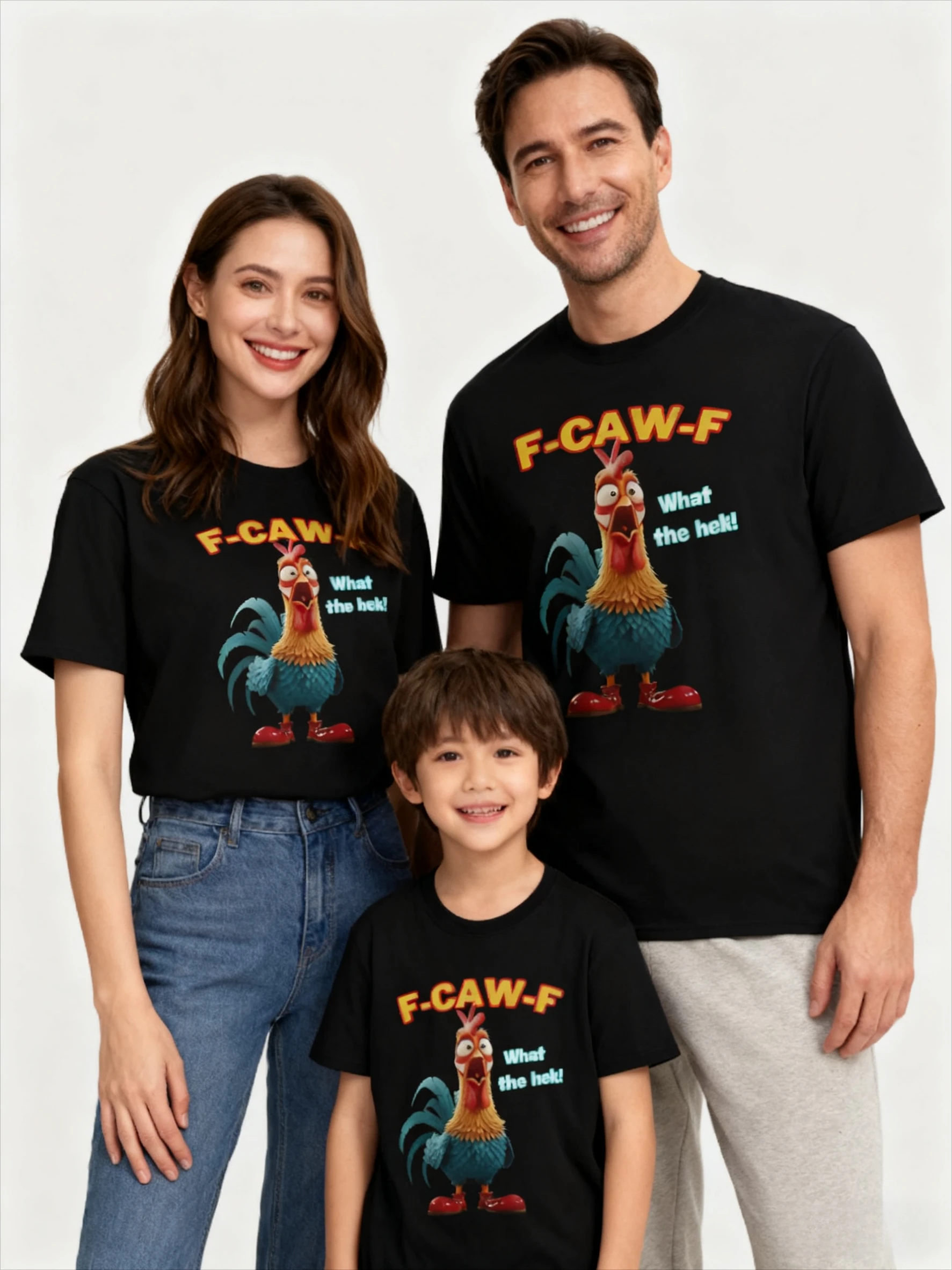 

Футболки с юмором Funny Chicken F-CAW-F What The Heli Poultry, винтажная футболка, летняя хлопковая футболка для мужчин, футболки Y2K