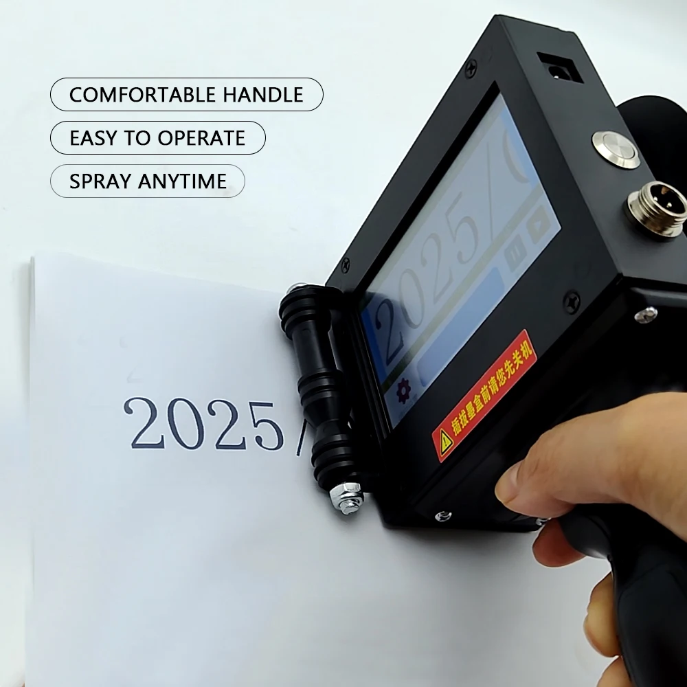 Premium Handheld Inkjet Coder Portable Batch Printing Solution for Luxury Packaging Branding High Resolution Verified Safe