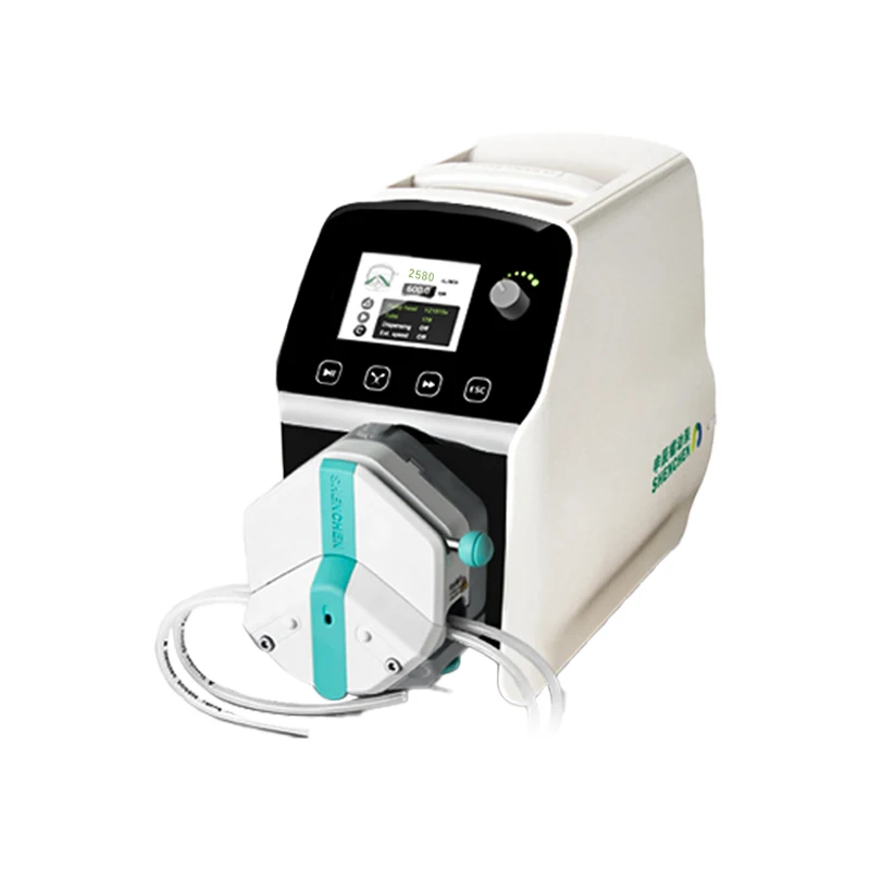 Flow type peristaltic pump, large flow, high precision and low silence