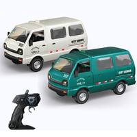 Landi QH922 RTR 1/16 2.4G RWD RC Car Van Drift Truck Sound LED Light Remote Control On-Road Vehicles Simulate WPL D22 Models Toy