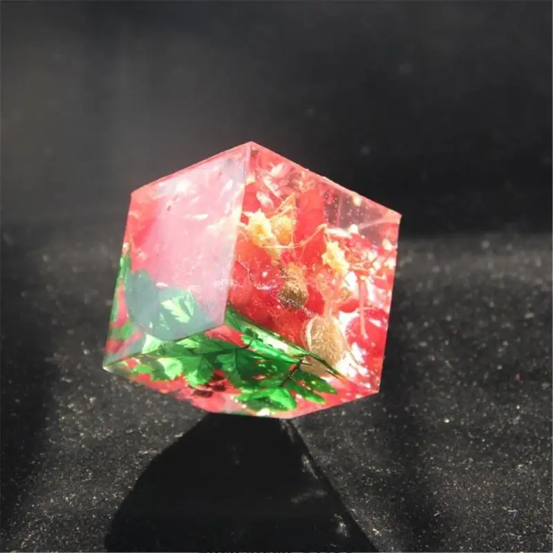 3D-Quadratform aus lebensmittelechtem Silikon, für die Herstellung einzigartiger Harzgeschenke 3XUF – Detail 10