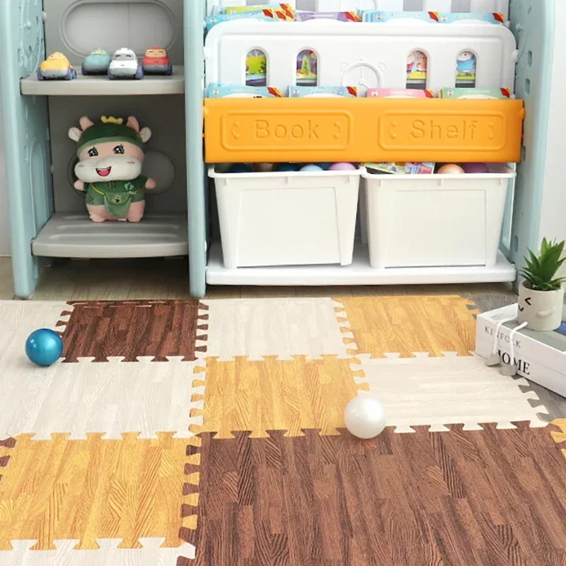 Carpet Puzzle FlooBaby Roomliving Room BedroomWaterproof Anti-slip Spliced Carpet Furniture DecorationBaby Room Decoration