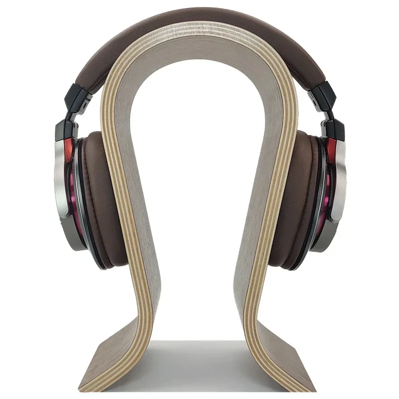 Headphone holder creative headphone rack solid wood headphone display rack