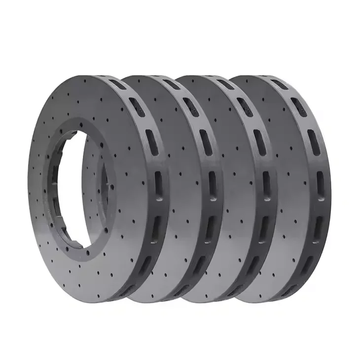 Rear Wheel Brake Disc High Performance Carbon Ceramic Brake Disc Rotors Designed for R35