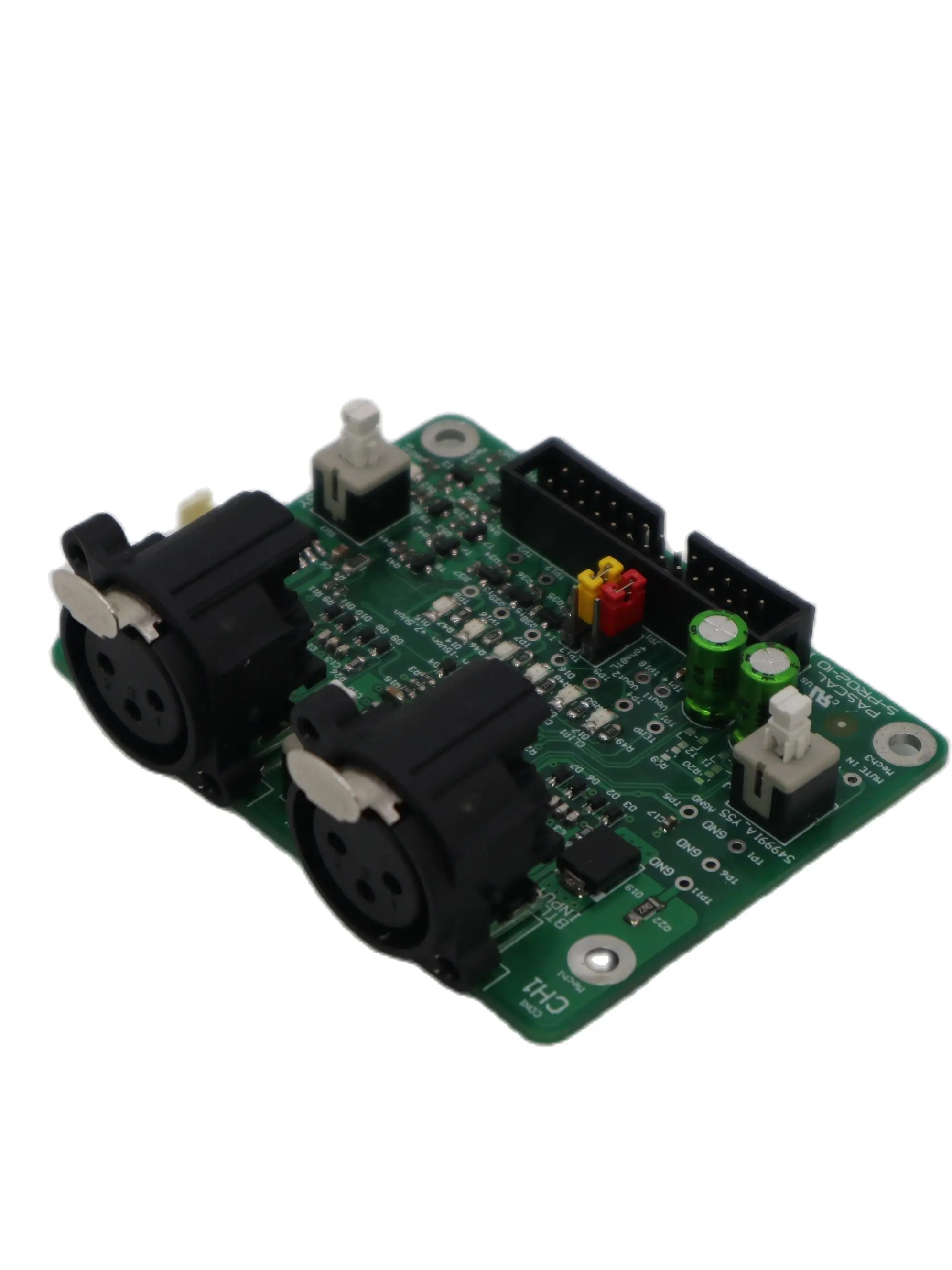 For s-pro2, u-pro2s, l-pro2s input test board package XLR input module Balance input io board