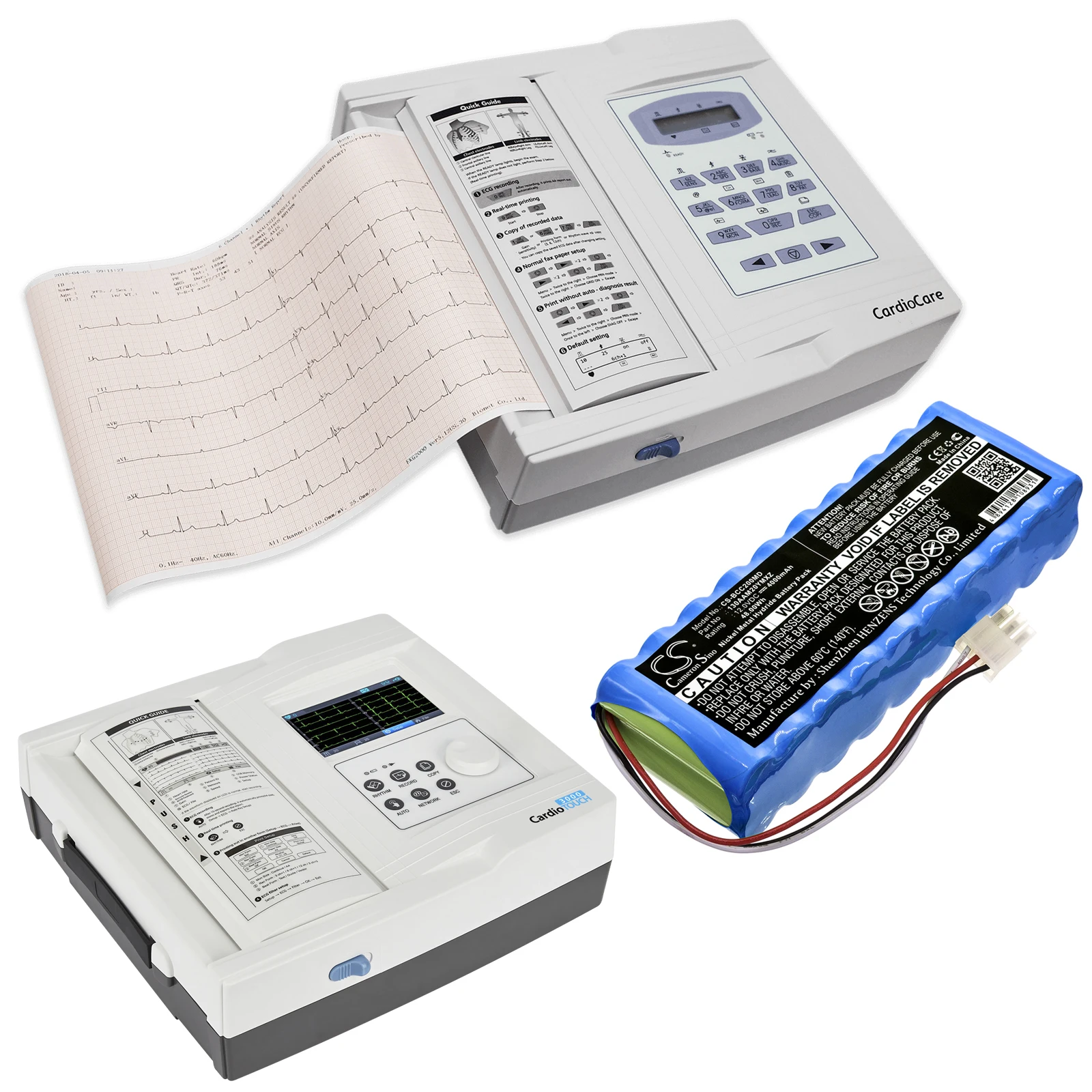 

Медицинская батарея для кардио тач 3000 EKG M + 2000 3000 Medical Econet M