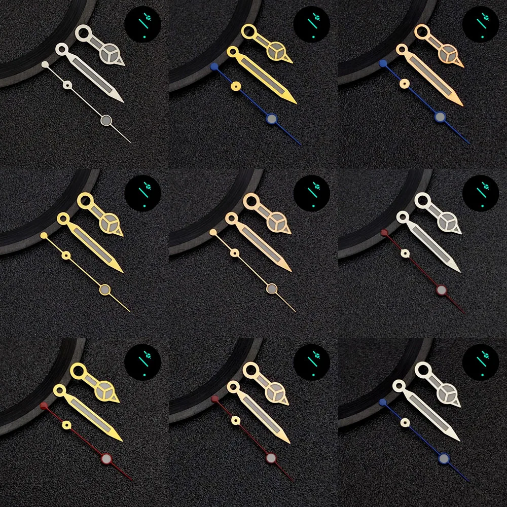 発光 NH35 針矢印時計の針 nh35 ダイバーメルセデス主義針 NH35/NH36/NH38/NH70 自動運動時計アクセサリー