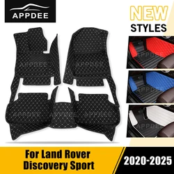 Car Floor Mats For Land Rover Discovery Sport Five Seats 2020-2025 Custom Auto Foot Pads Auto Carpet Cover Interior Accessories