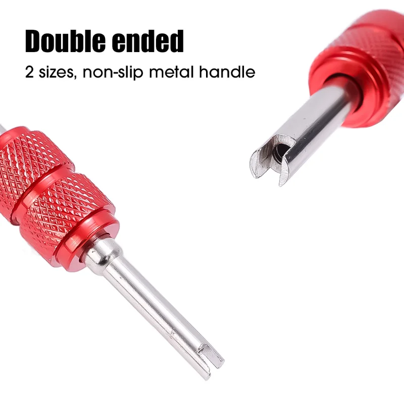 Tire Valve Core Stems Remover Screwdriver Universal Lnstall Remove Car Accessories Suitable for Auto Truck Bicycle Wheel Repair