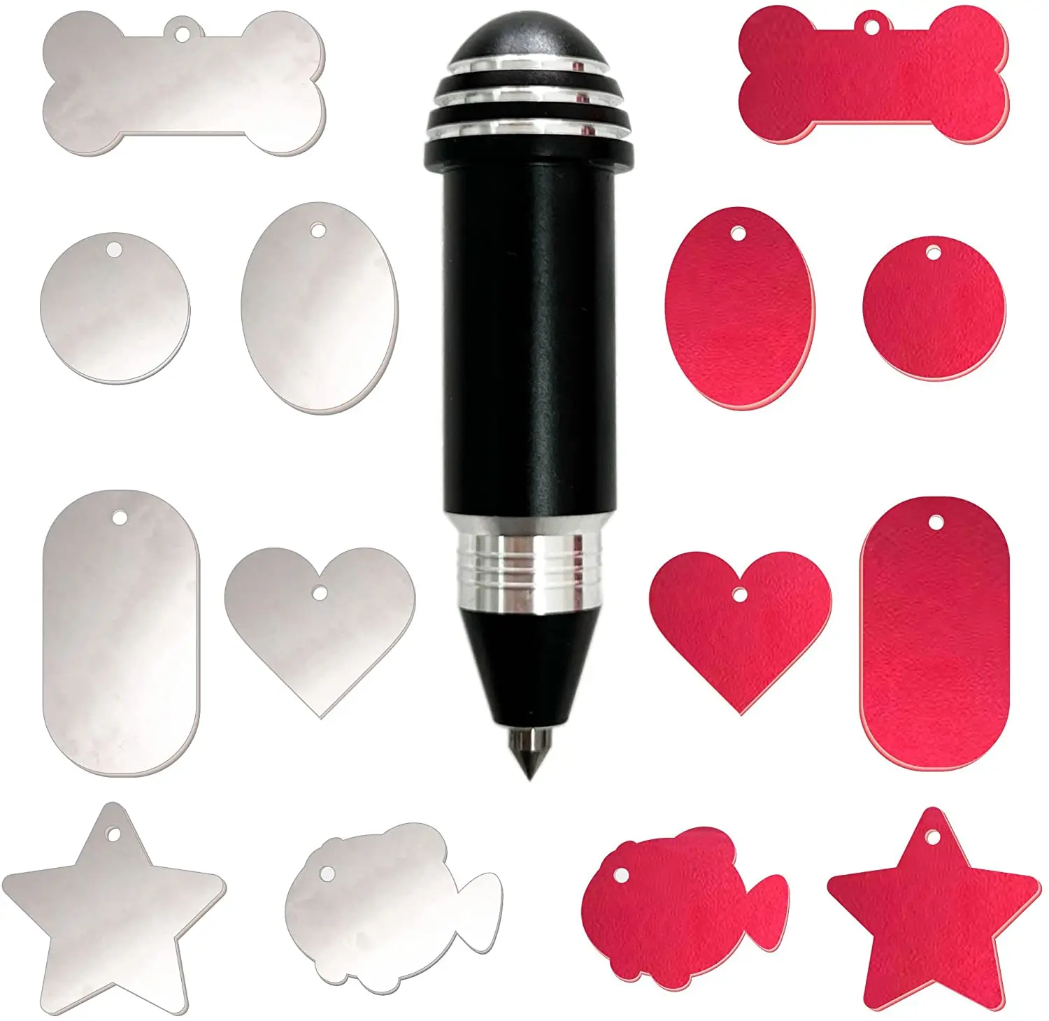 For Cricut Joy Engraving Tip Etching Tool with 2 Colors and 7 Lovely Blank Tags cricut joy accessories