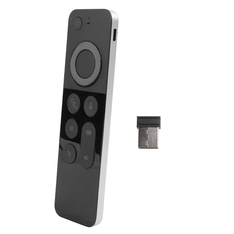Leading-W3 2.4G Wireless Voice Air Mouse Remote Controller Mini Keyboard For Android TV BOX / Windows / Gyroscope Remote