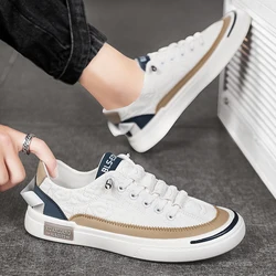 Canvas Shoes Fashion Casual Men Canvas Shoes Fashion Sneakers Shoes for Men Summer New Man Shoes Breathable Men