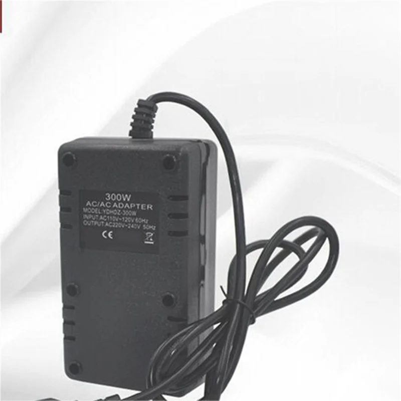 

ABPQ-300W преобразователь напряжения 220 В до 110 В трансформатор понижающий преобразователь напряжения дорожный адаптер прочный черный британский разъем