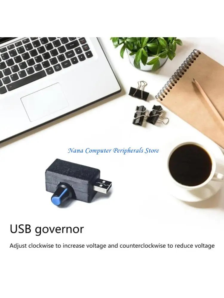 F68C USB Fan Speed Regulators With Switches, 5V Power Compatible, for Customizable Cooling Experience