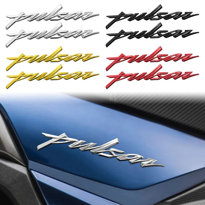 

Applicable PULSAR motorcycle fuel tank modification sticker 18x4.7cm Waterproof soft rubber personalized decorative sticker for