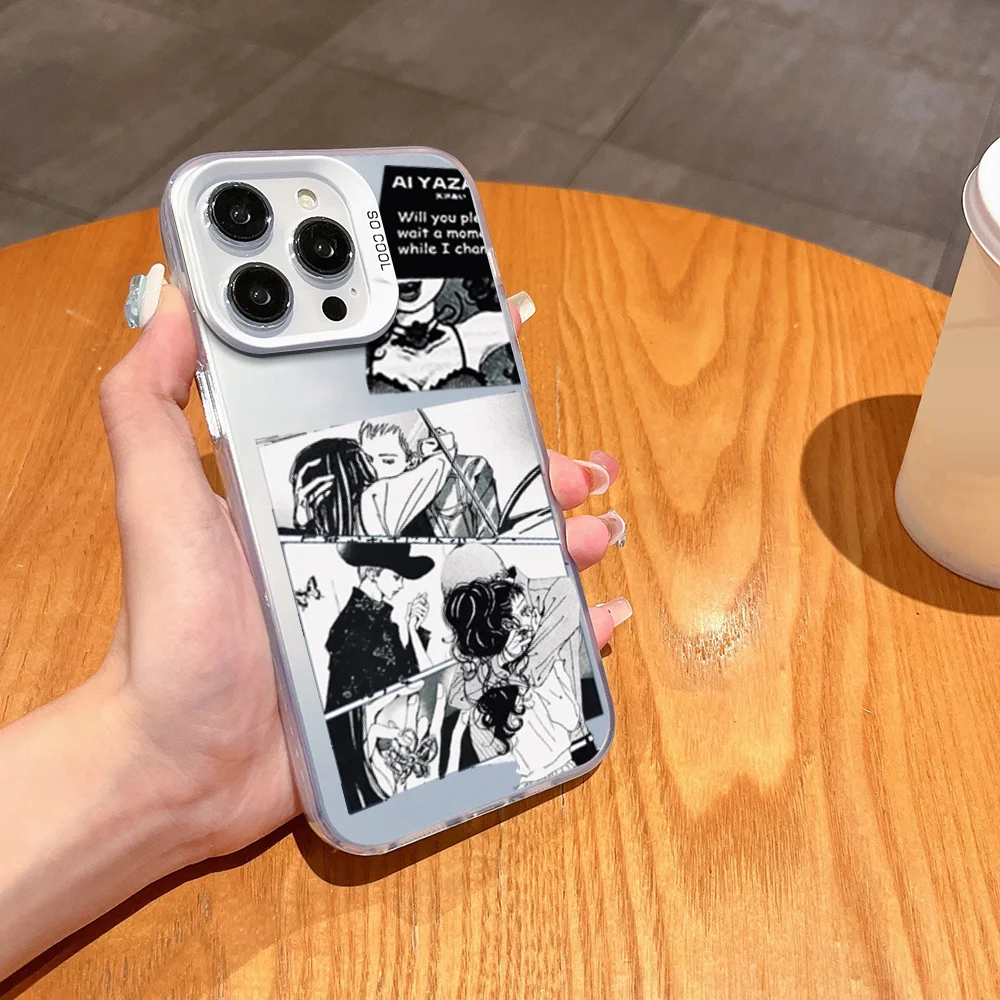 Love anime P-Paradise K-Kiss  phone case FUNDA for iPhone 12 11 13 14 15 16 17Max Pro Plus Mini Electroplated Silver lMDaser #5