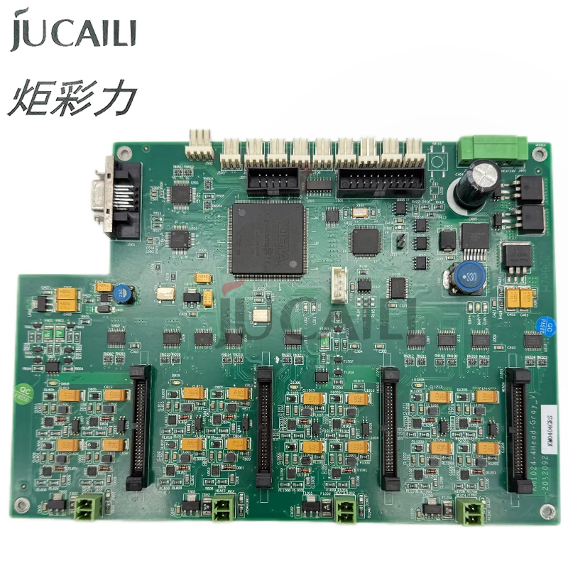 

JUCAILI новая 4-головочная каретка KM512i для Konica 512i печатающая головка для принтера Human Allwin с растворителем человека