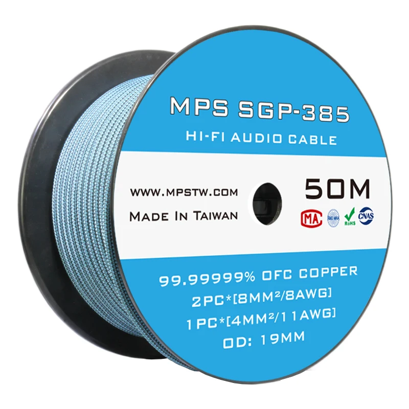 Formóza MPS áram Vezeték SGP-325/345/385 HIFI Hang Kadmium dvdt Erősítő Beszélő 3-pin 99.99999%OFC Hang Vezeték készített ben Formóza