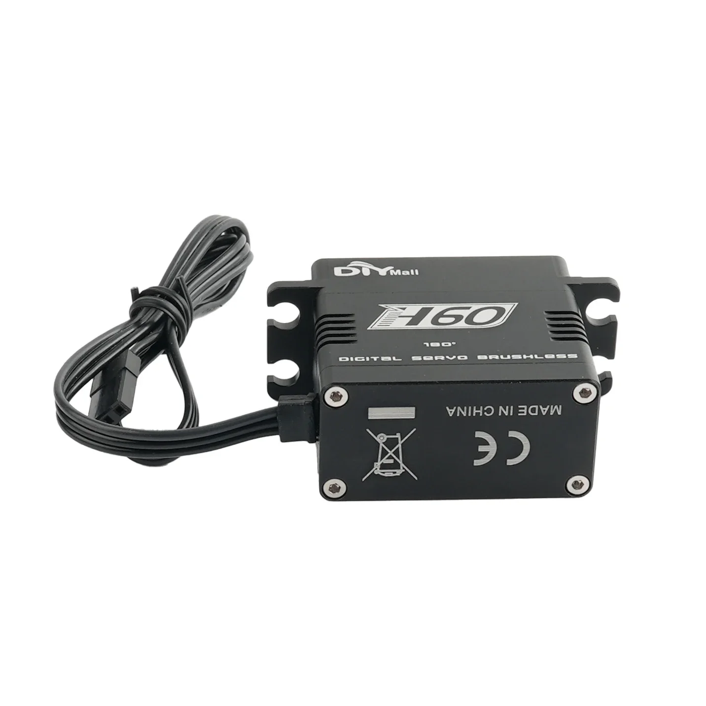 8.4V 60KG Digital Super Coppia 0.1Sec Ingranaggi in acciaio Servo senza spazzole Corpo interamente in metallo impermeabile per la maggior parte dei robot aerei 1/8 1/10 RC