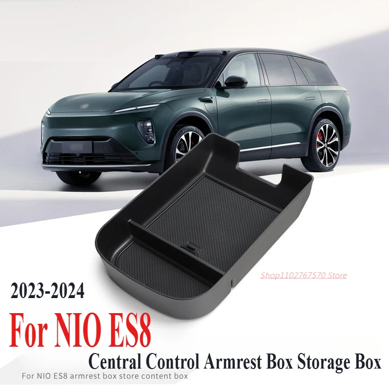 

For NIO ES8 2023-2024 Central Control Armrest Box Storage Box Waterproof Pressure Resistant Car Interior Modified Accessories
