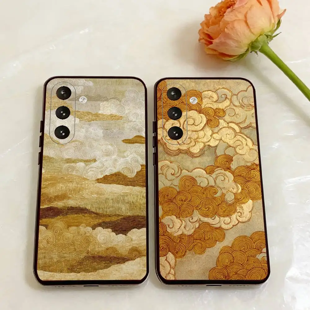 

Orient Golden Cloud Phone Case for Samsung Galaxy A14 A15 A16 A24 A25 A34 A35 A54 A55