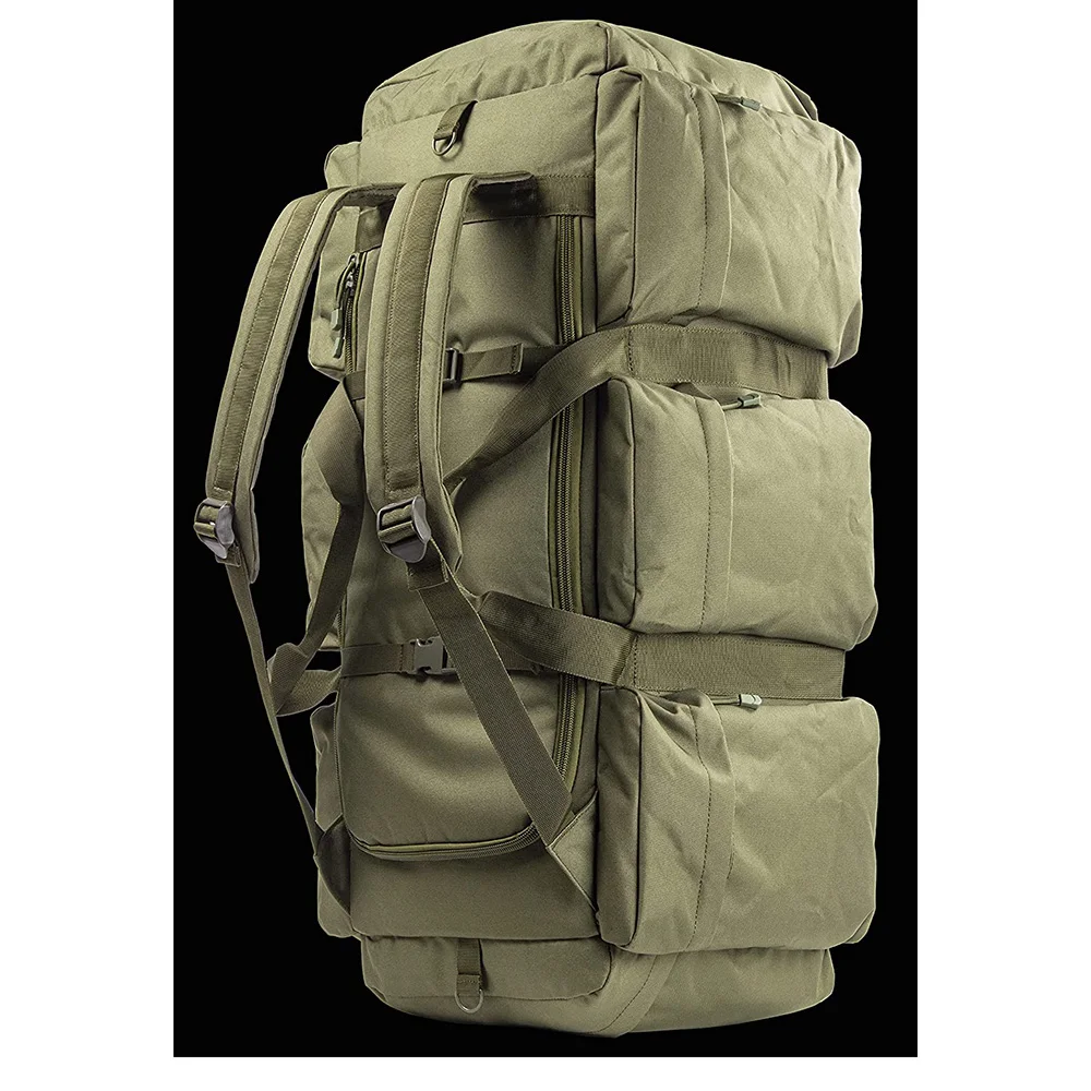 Wholesale Custom Convertible Garments Foldable Outdoor Assault Utility Travel Tactical Gear Workout Gym Duffle Bags With Wheels