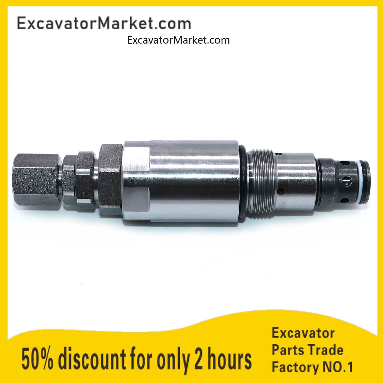 Excellent Quality XJBN-01261 Hydraulic Pump Valve Excavator Spare Parts Main Relief Valve AV280 excavator Accessories