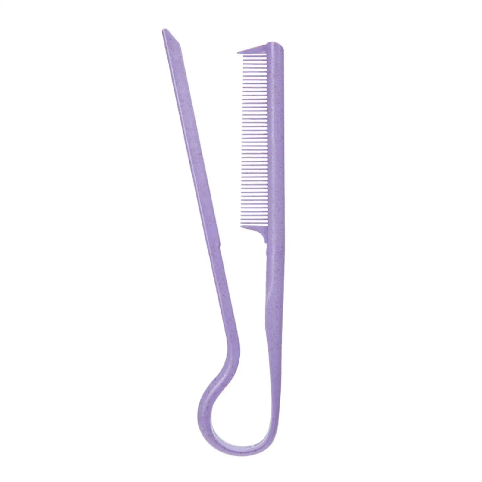 Lightweight Wheat Straw Hair Comb for Straightening and Styling with Compact Travel Size
