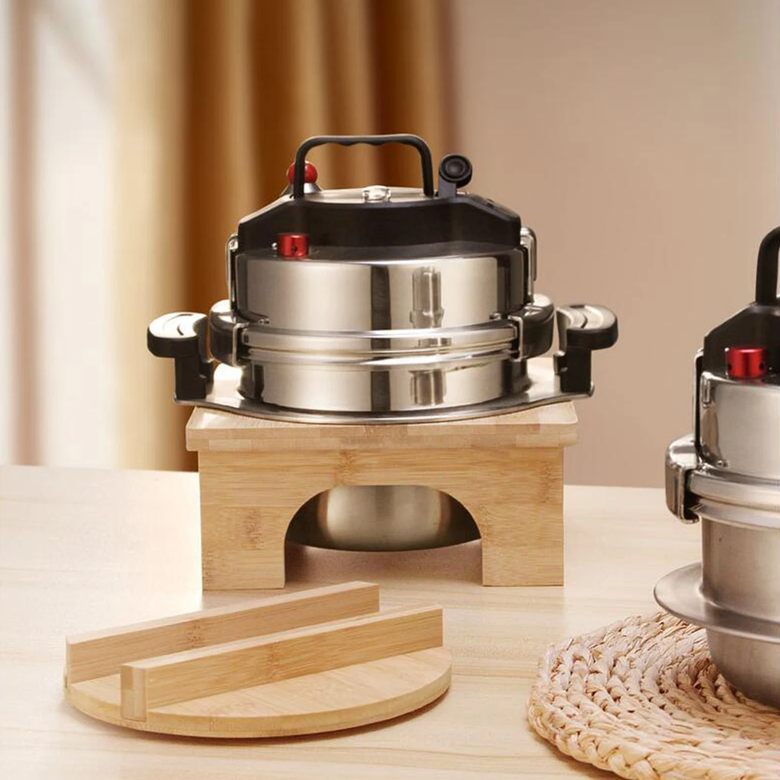 2L Multifunctional Pressure Cooker 5 Minutes Quickly Cooking Easy to Use Multipurpose Outdoor Pressure Rice Cooker Pot