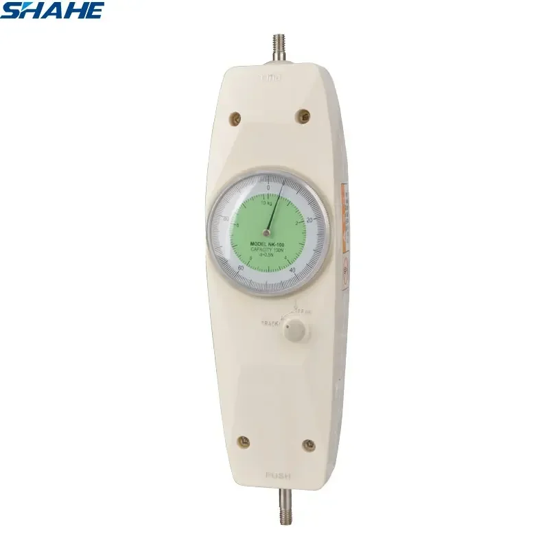 

Shahe NK Pointer Push Tension Meter Dynamometer Dial Push-Pull Gauge Analog Dynamometer Force Measuring Instrument Push Pull