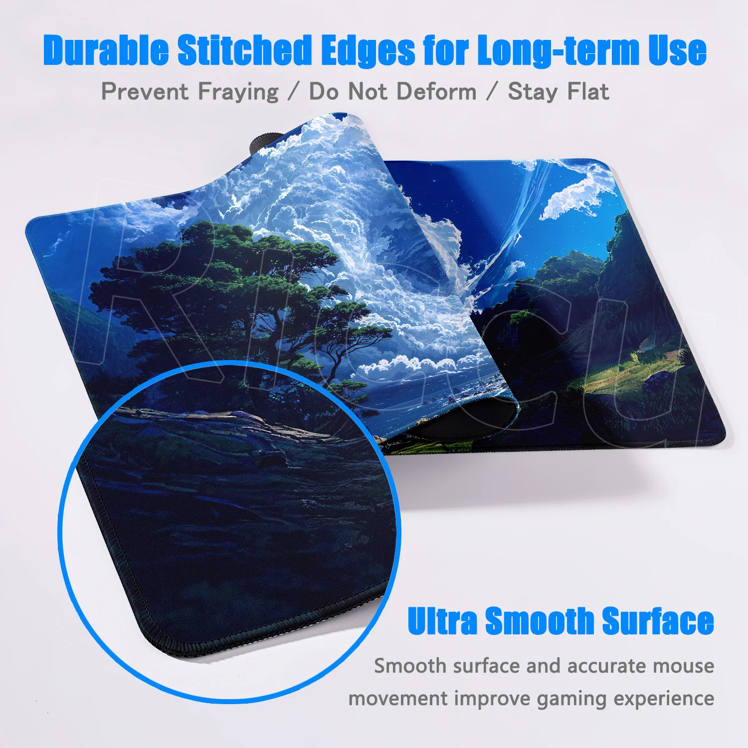 Vortex Stunning Scenery Anime Landscape Games Mouse Pad Game Players Endless Computer Games Office Accessories Computer Desk Mat