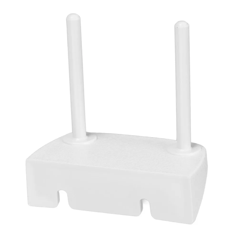 Double Spool Pin Embroidery Spool Pin With Base White Sewing Machine Thread Stand Bobbin Winder Spool Thread Stand