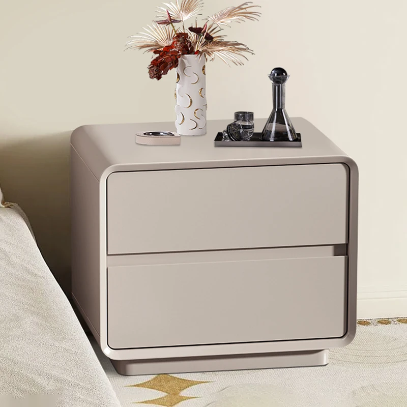

Simple Modern Nightstand Premium Beauty Italian Luxury Night Tables Elegant Unique Nachtkastjes Slaapkamer Bedroom Furnitures