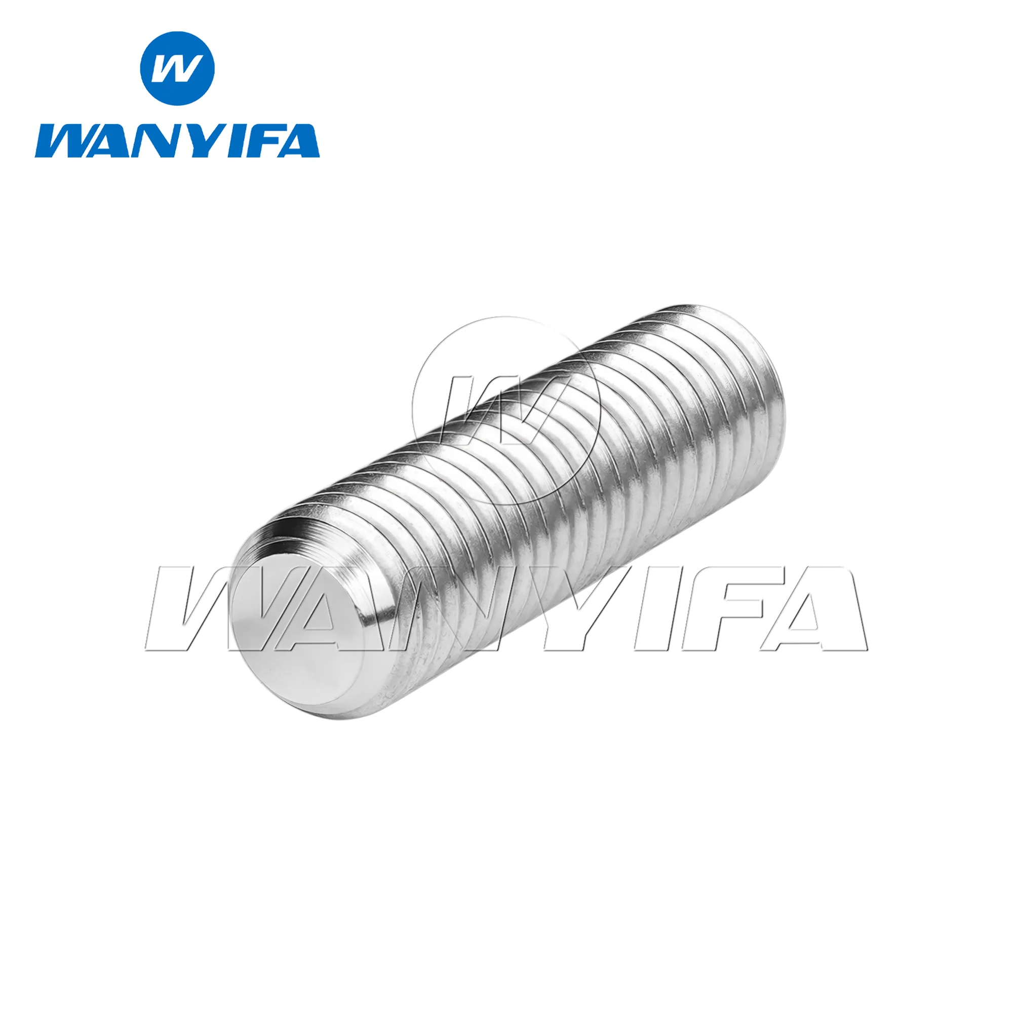 Wanyifa Titanium Alloy Bolt M8x28.5mm Flat-Head with Threads on Top Pitch 1.25mm for Securing Motorcycle Brake Calipers/Sprocket