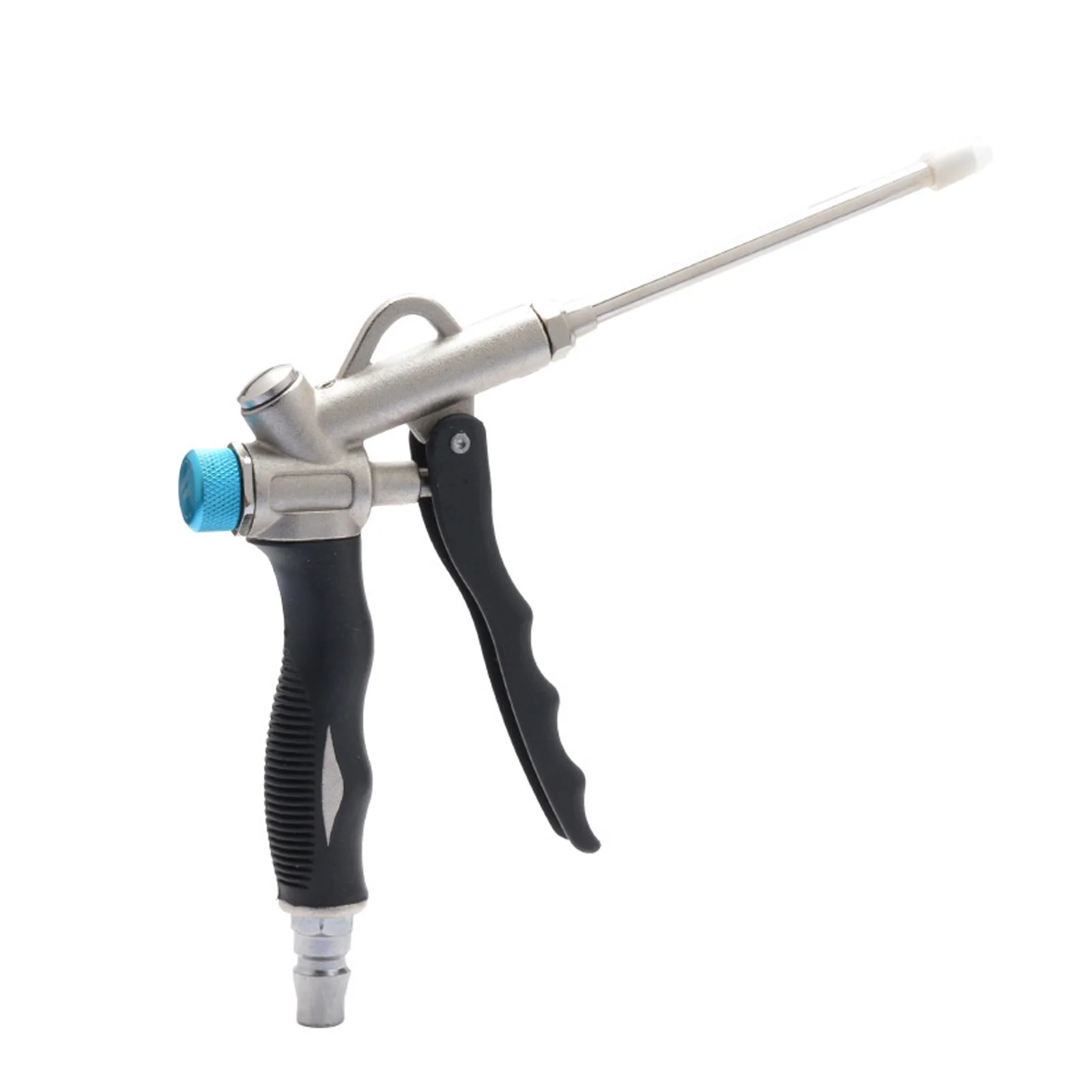 2-Way Air Blow Gun with Adjustable Air Flow Extended Nozzle Dust Cleaning Tool Dust Pneumatic Accessory