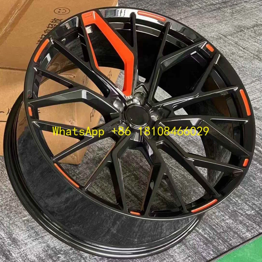 

Machined Surface 5x112 5x114.3 New Extreme Krypton 001 Forged 18-22 Inch for Alloy Wheels Classic Gloss Black