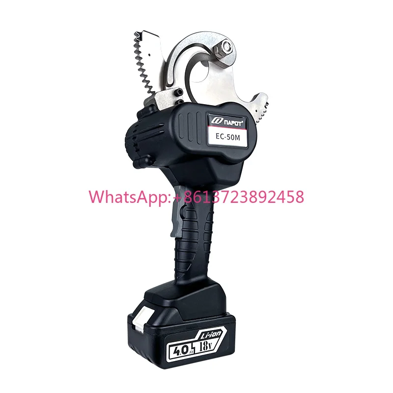 EC-50M Electric Ratchet Cable Cutter Gear Type Wire Scissors 220V Pliers for Cutting Copper Steel Strand Hydraulic Tools